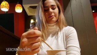 Playing With Lush in Public #3 Swallowing Cum in Change Room!! xxx